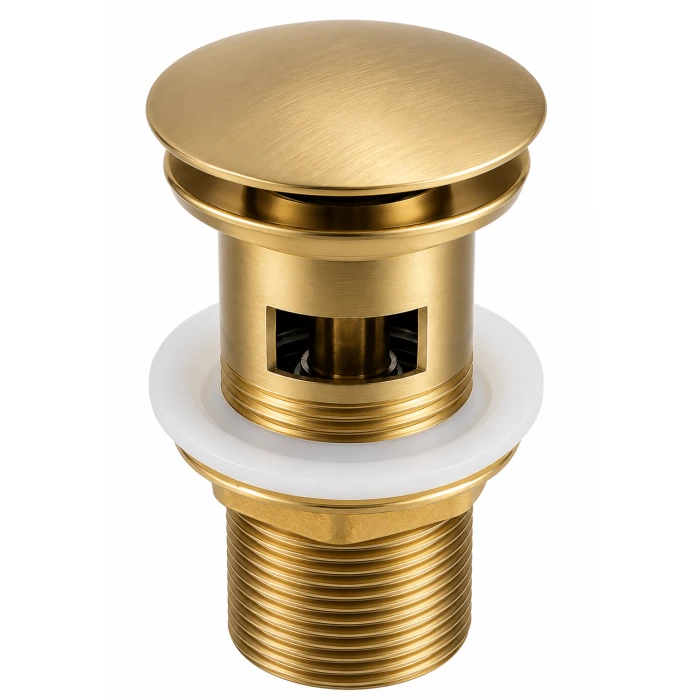 Brass Pop Up Waste with Overflow