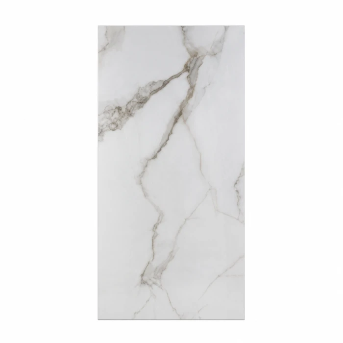 Regio Oriental White Signature Gloss Porcelain Tile 600 by 1200