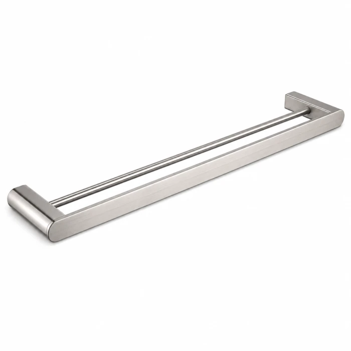 Regio 600mm Premium 304 Stainless Steel Double Towel Rail