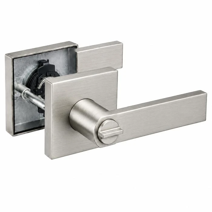 Regio Square Privacy Lever Door Handle