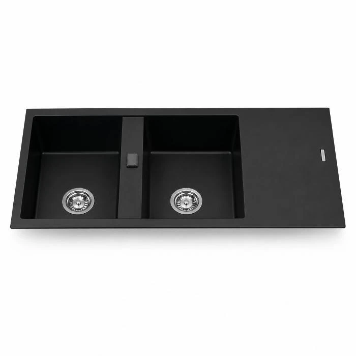 Regio EverStone Granite Kitchen Sink Spacious Single Bowl with Refined Modern Design