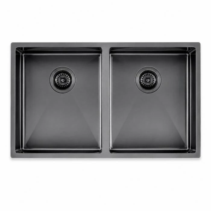 Regio 9045 Series Handcrafted 304 Stainless Steel Double Bowl Kitchen Sink