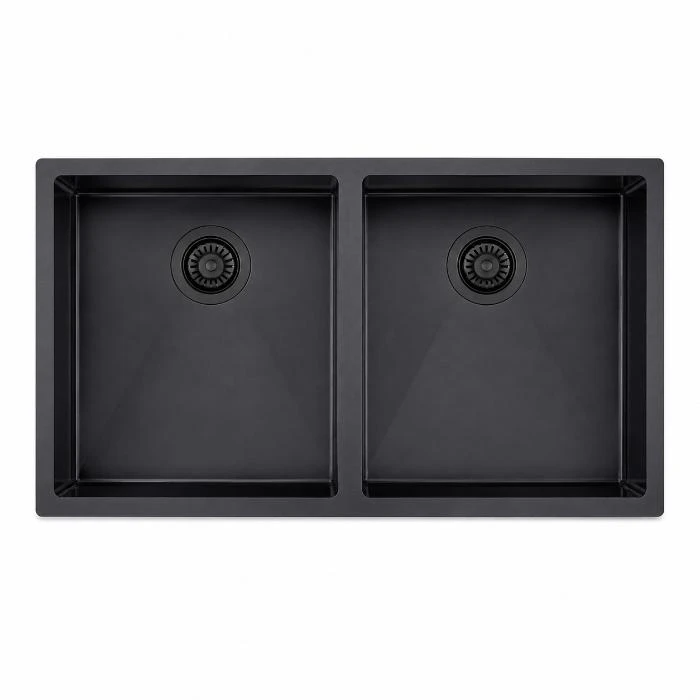 Regio 9045 Series Handcrafted 304 Stainless Steel Double Bowl Kitchen Sink