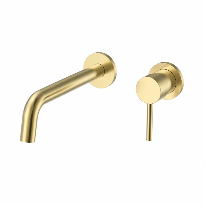 Regio Flora Series Square Wall Mixer with Spout