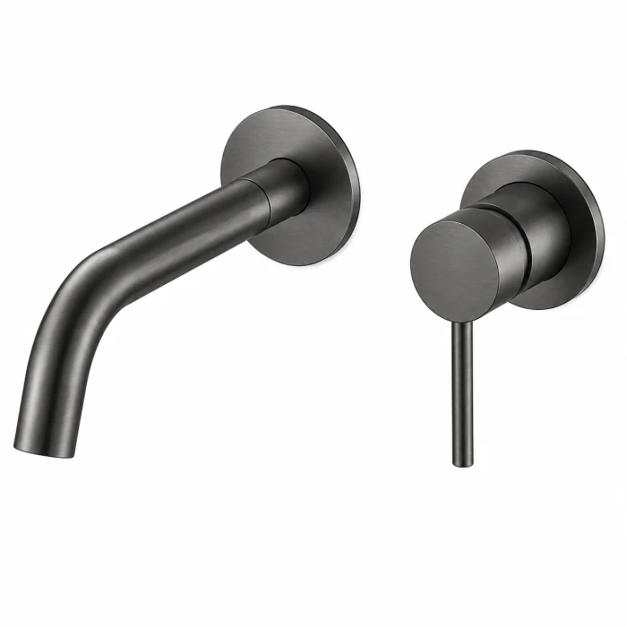 Regio Vivid Series Square Wall Mixer with Spout